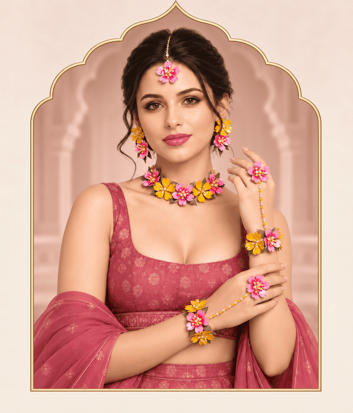 Resin Haldi Jewellery