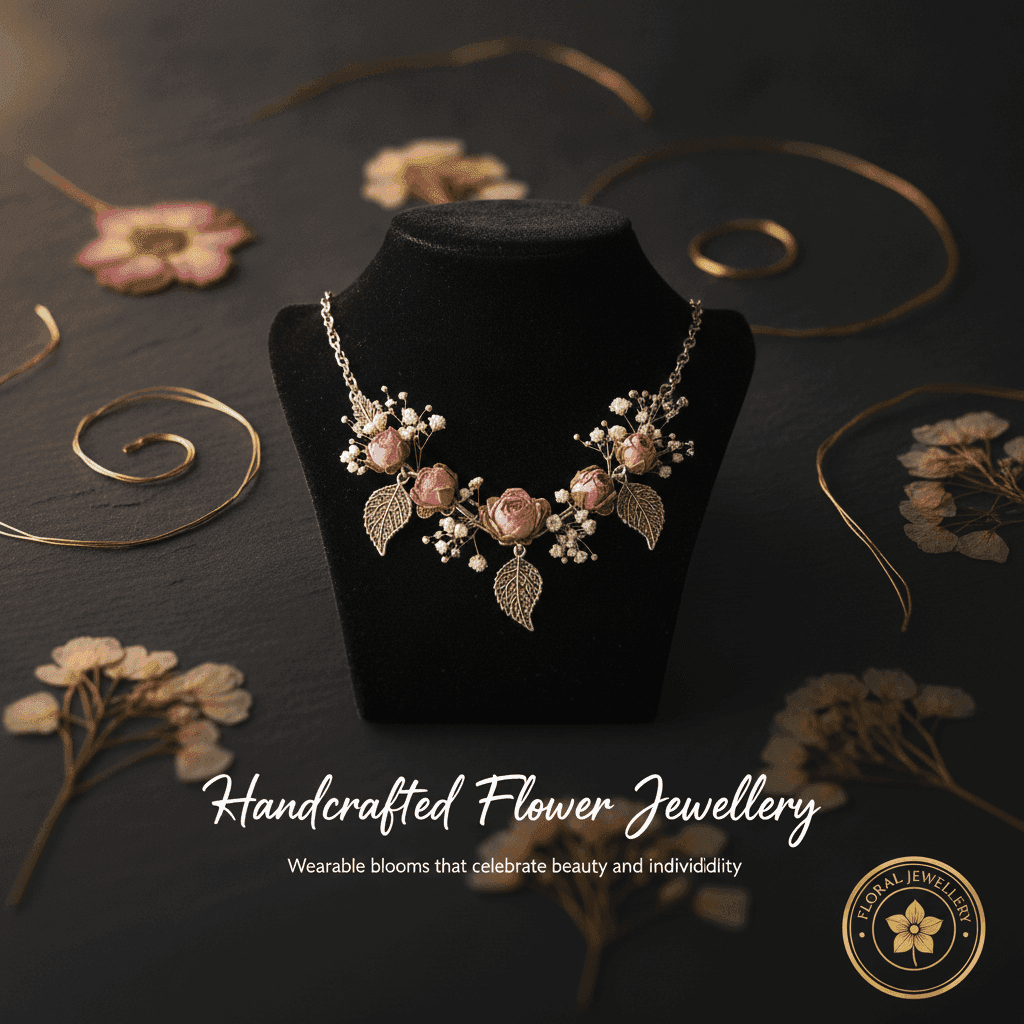Handcrafted Flower Jewellery